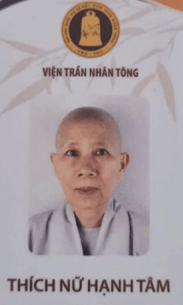 Ven. Dr. Thich Nu Hanh Tam